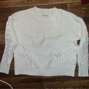 Lucky Brand Fisherman Cable Sweater